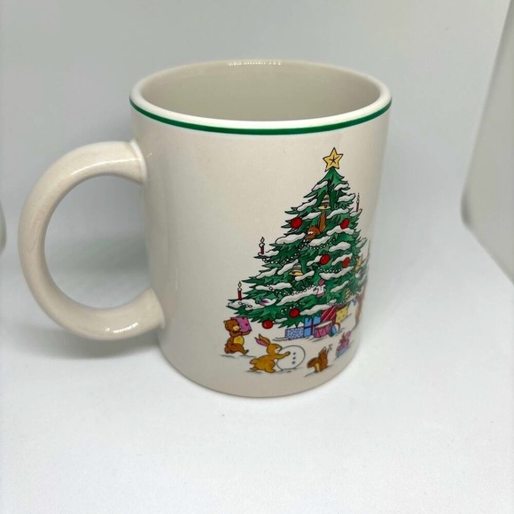 Whimsical Christmas Holiday tree coffee mug - Picture 3 of 4
